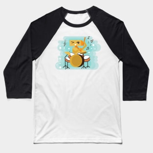 drum instrument cute cartoon Baseball T-Shirt